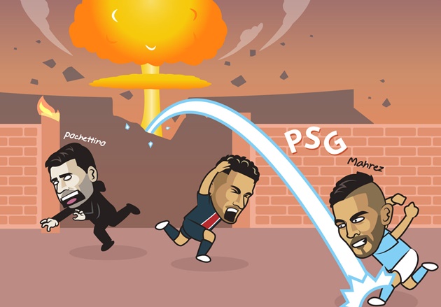 Cười té khói với loạt ảnh chế Man City thắng PSG - Bóng Đá
