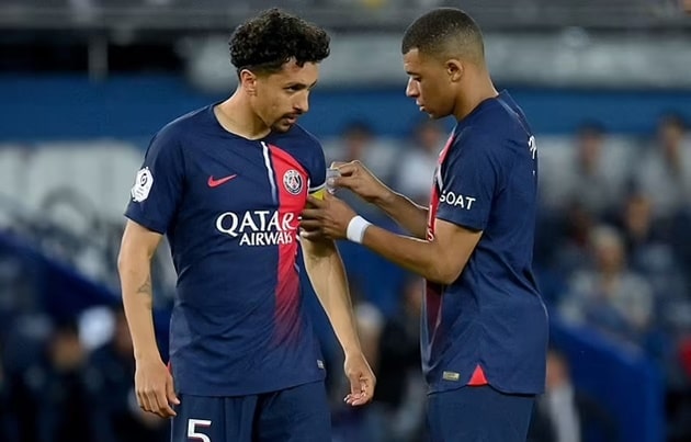 Marquinhos admits his team-mates want 