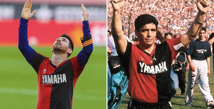 Lionel Messi got yellow card after tribute to Maradona - Bóng Đá