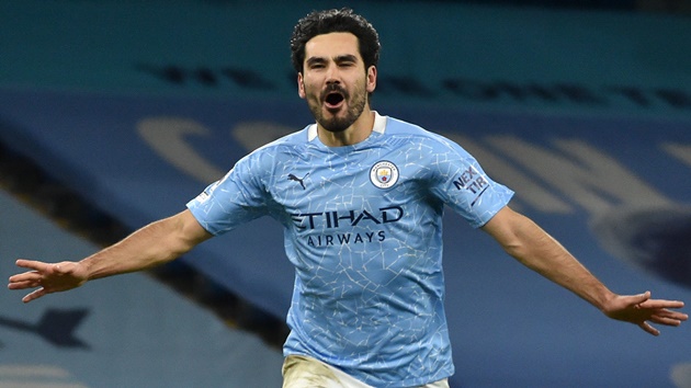 Gundogan admits Man City 