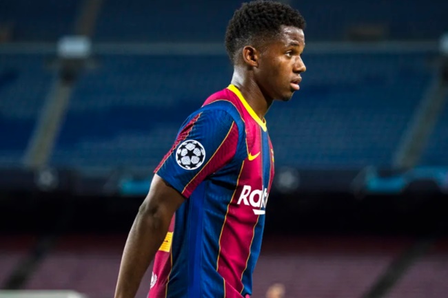 Barcelona’s Ansu Fati offers update on recovery from knee surgery - Bóng Đá