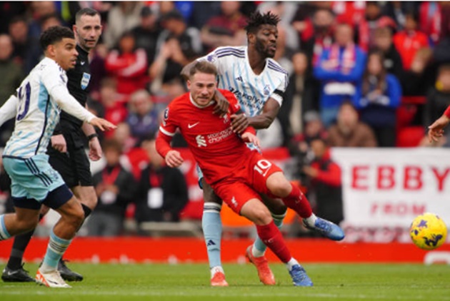 Jurgen Klopp gives verdict on Liverpool star’s performance in No. 6 role vs Nottingham Forest (Mac-Allister) - Bóng Đá