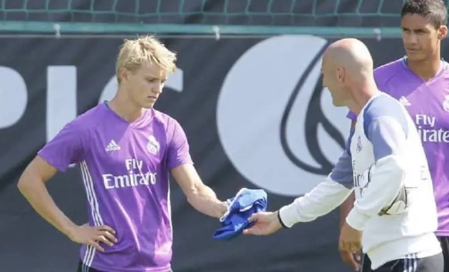 Martin Ødegaard on Zinédine Zidane as his manager at Real Madrid - Bóng Đá