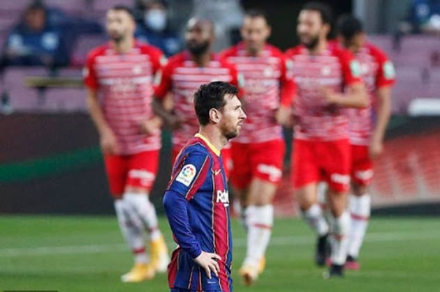 Lionel Messi is the first player to score a direct free kick goal & miss a penalty shot both in a single #LaLiga away - Bóng Đá